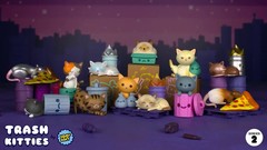 100% SOFT Trash Kitties Series 2 Single Blind Box NIB – SEALED *SALE – READ*