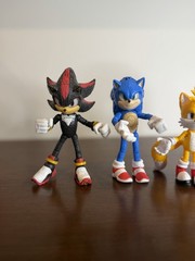 Sonic Movie Lot X4 Light-Up Sonic And Shadow 5 In Figure Target Exclusive Jakks