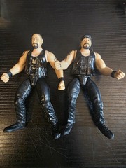 WWE WWF Jakks 2 Tuff Series 1 Set of 8 HHH Chyna Goldust Marlena DOA
