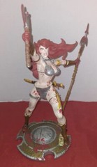 RED SONJA 45TH ANNIVERSARY STATUE BERZERKER LTD #11 of 250