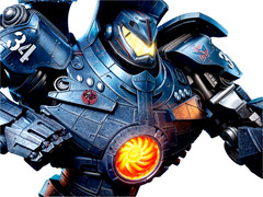 3D Printed Fan Art Gipsy Danger Sculpture by Wicked3d
