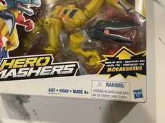 Jurassic World Hero Mashers Spinosaurus & Mosasaurus Figure Hasbro 2015 NEW NIB