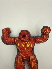 Vintage 1986 Loose Inhumanoids Magnokor Lava Rock Monster 7″ Action Figure VTG