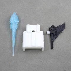 3D Printing Tail Fin Flame Upgrade Kit For Legacy Velocitron Galaxy Shuttle