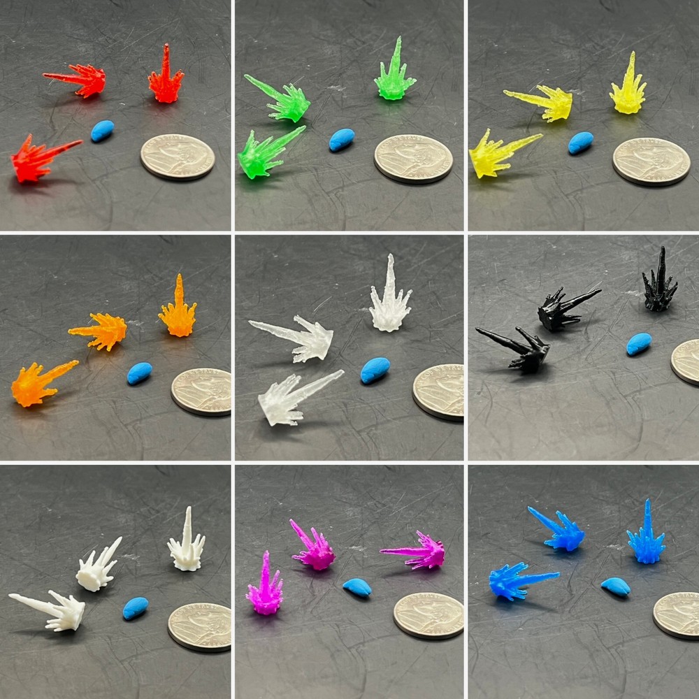 Mini Blood/Blast/Power Effects/FX For 1/12 Scale 6″ Legends Action Figures