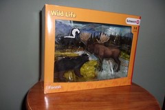 Schleich 41456 Box Set Forest “Wild Life” Moose Bear Skunk NIB sealed