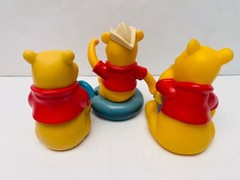 Vintage Disney Winnie the Pooh Vinyl Plastic Figures Set Nursery Decor BIN 22