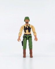 GI JOE COMANDOS EM ACAO FORCA BRUTA CORONEL CORAGEM w/ FILE CARD BRAZIL ESTRELA