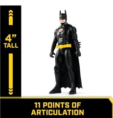 Spin Master DC Batman Returns 4″ Figure & Batwing 85 Years Multiverse Keaton