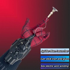 Spider Web Shooter 8ft USB Real Web Slinger and Launcher Toy for Superhero Fans
