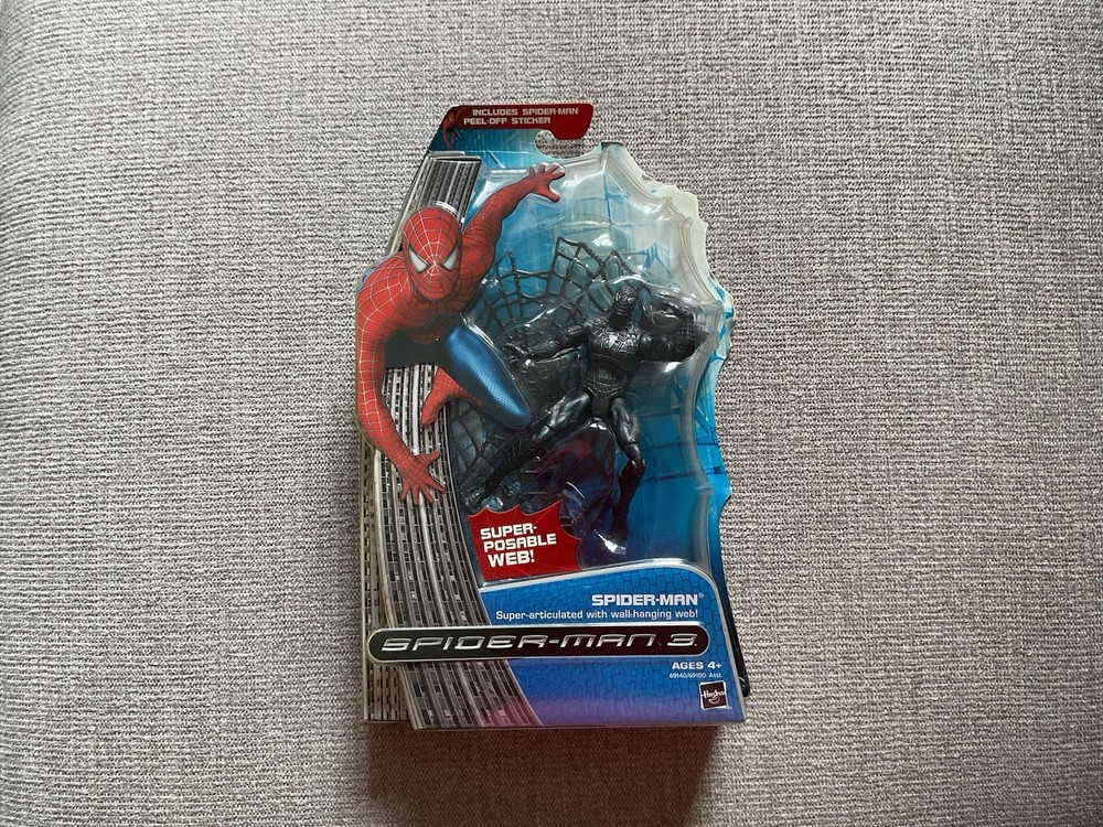 Marvel’s Spider-Man 3 Wall Hanging Web ActionFigure Hasbro 2007 No. 69140 NRFB