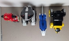 Mighty Morphing Power Rangers 1995 Deluxe Ninja Megazord Action Figure