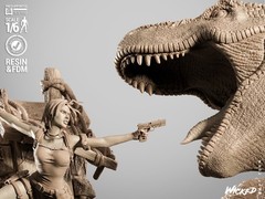 3D Printed Fan Art Tomb Raider Diorama by Wicked