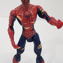 Spider-Man 3 Movie Battle Damaged Action Figure 2008 Marvel Hasbro 6″ #587NB