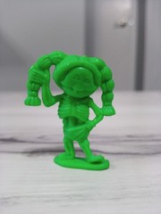Garbage Pail Kids Thin Lynn Canadian Aqua Cheap Toy Figure 1986 Topps Rare