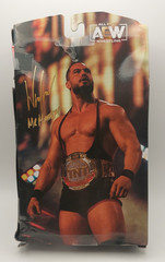 AEW Wardlow All Out PPV Limited Edition Figure #03 TNT Belt NEW Box Damage