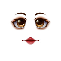 ROBLOX Mon Cheri Face – Virtual Item Code ONLY – (FAST DELIVERY)