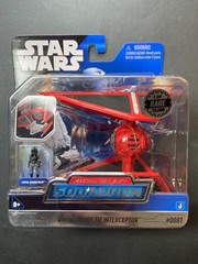 Star Wars Micro Galaxy Squadron ROYAL GUARD TIE INTERCEPTOR #0081 Rare 1/15,000