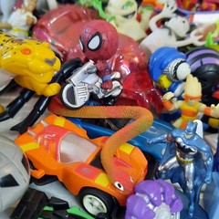 Boys Toy Wholesale Bundle Lot Batman Figures Kids Cars Junk Drawer TV Movie GAME