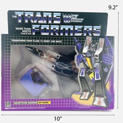 Transformers G1 Skywarp Decepticon Warrior Action Figure Toys Reissue in New Box