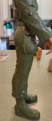 1960’s Marx Johnny West Stony Smith The Paratrooper Figure Good Cond