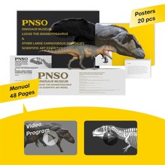 PNSO 1/35 Giganotosaurus 17 Model Prehistoric Dinosaur Animal Figure Gift Toys