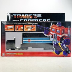 Transformers G1 Autobot Commander Black Optimus Prime Transforming Toy Figure