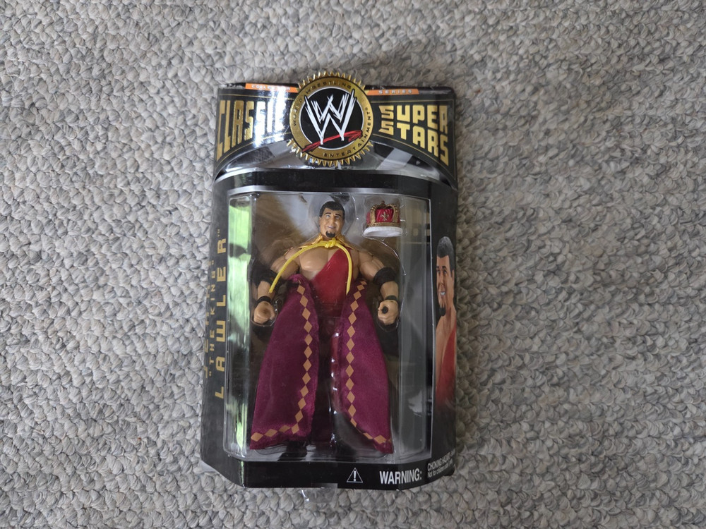 JAKKS Pacific WWE / WWF Classic Superstars JERRY THE KING LAWLER