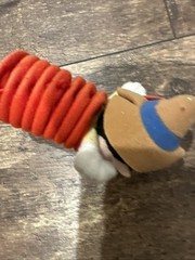 RARE 2003 Pinocchio 4.5″ McDonald’s EUROPE Spring Plush Action Figure Disney