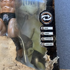 Big 12” WWE HHH Triple H Maximum Aggression Interchangeable Parts Limited RARE