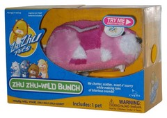 Zhu Zhu Pets Hampster Jelly (2009) Cepia Pink Purple Kids Toy – (Try me button w