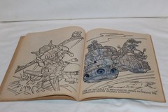 Vintage 1986 CENTURIONS “The Missing Scientists” COLORING BOOK Golden Book