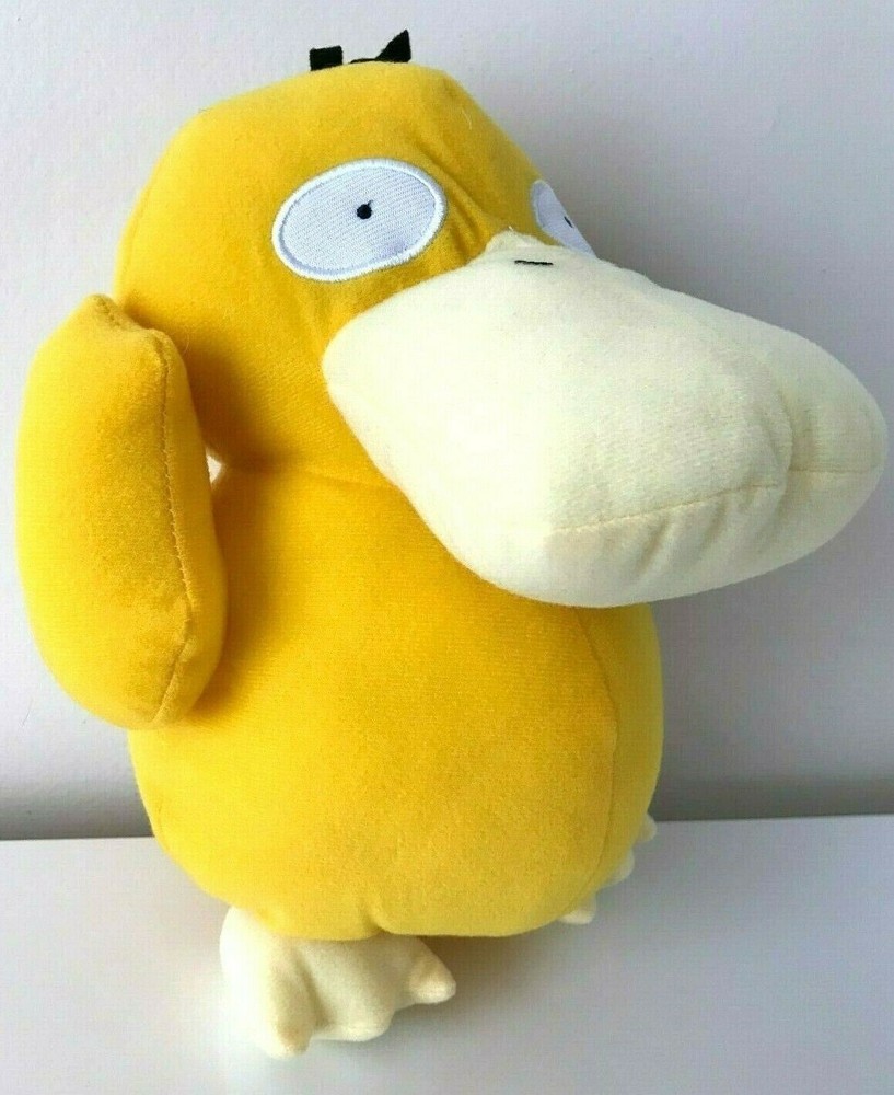 XLarge Pokemon Plush Toy Psyduck. Official NWT Stuffed Animal. 14 inch.
