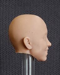 Custom Sydney Sweeney bald smiling Head Sculpt 1/18 1/12 1/10 1/6