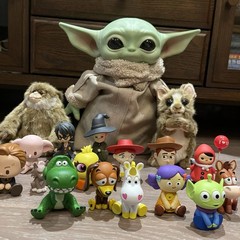 new Star Wars Baby Yoda Grogu Mandalorian 11″ PlushToyAction Figure Collectibles
