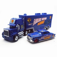 Disney Pixar Cars Black Storm Jackson DiNOco Cruz Mack Hauler Truck & Car Toys