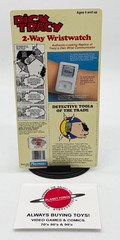 1990 2-Way Wristwatch MOC Vintage Playmates Dick Tracy Watch NEW
