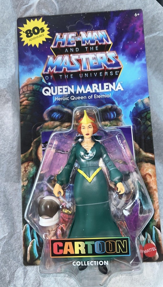 Masters of the Universe Origins QUEEN MARLENA Cartoon Collection UNPUNCHED