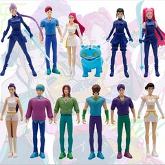 K-pop Demon Hunters Action Figure Toy Derpys Tiger Rumi Mira Zoey Sussy Figurine