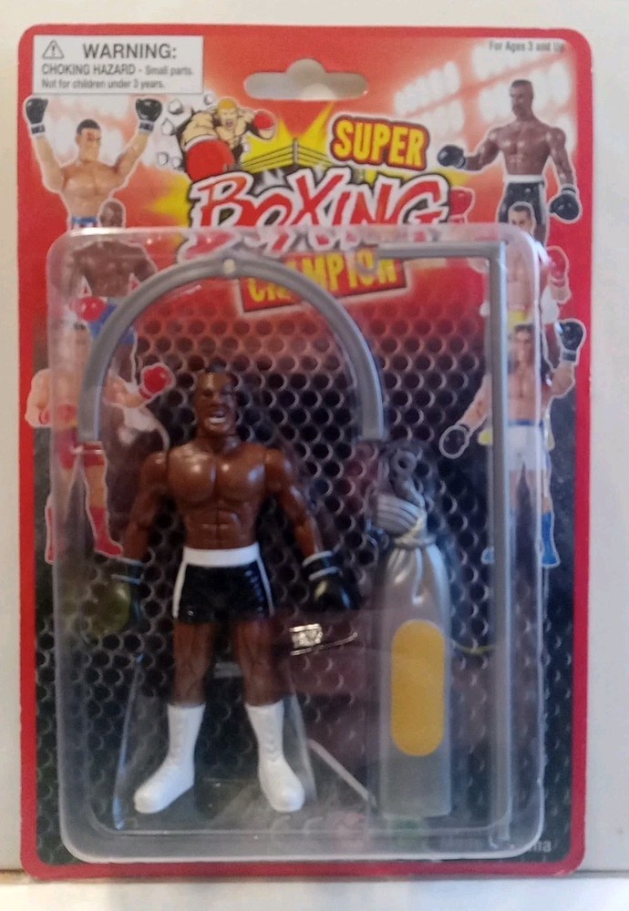 ROCKY BALBOA ACTION FIGURE CLUBBER LANG 80’S NEW 4″ CHINA