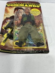 Vintage Schwarzenegger Commando Action Figure Diamond Toymakers 1985 GradedRare