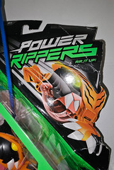 Jakks Power Rippers TIGER SHARK Organix Series 1 Figure. Rip It Up! NEW