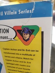 Captain Action Figure Set Playing Mantis Hero Series