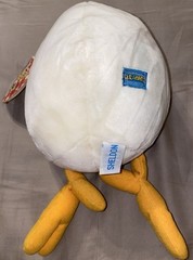 SHELDON THE EGG, 1987 Garfield and Friends, Dakin, US Acres, PLUSH