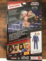 WWE Elite Royal Rumble John Cena BAF Corey Graves