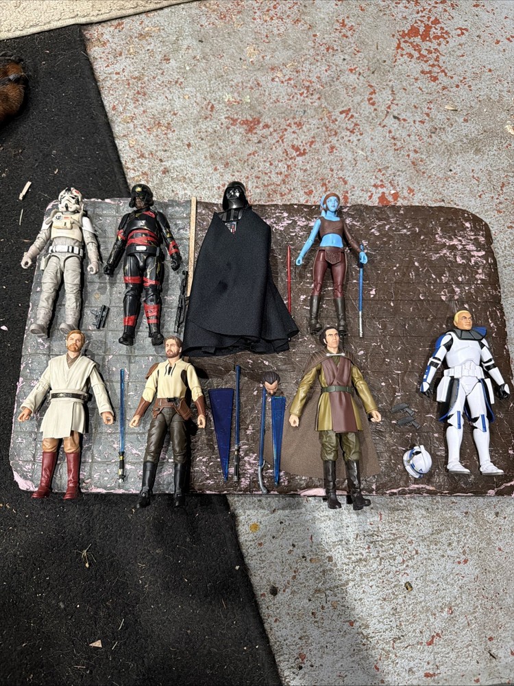 Star Wars Black Series Loose Figure Lot Of 8