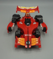 Preowned Hello Carbot Auto Sonic Robot Racing Car Push Button Transformation
