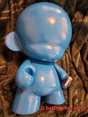 💥Kidrobot MEGA Munny 18″ Blue Edition Urban Vinyl Art Toy RARE RETIRED 2012