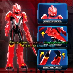 Quantum Heroes Dinoster 9″ Guardians Armored Suit Action Figure Dinosaurs Toy