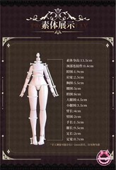 Creaters’s Essence 18cm/7In Bjd Dressable Action Figure Designer Toy New